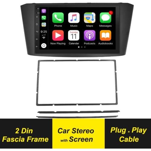 2Din Car DVD Android Player Frame For Toyota Avensis 2003-2008 Radio Audio Stereo Facia GPS Navigation Frame Adapter Bezel Panel