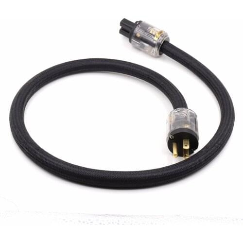 Made Hifi audio CD player AMP audio P-029 US AC cords power plug connector power cable 16mm