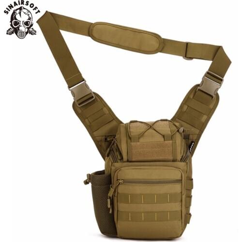 Outdoor Professional SLR Camera Sport Running Travel Bag Single Shoulder Nylon Hunting Tactical Backpack Inclined Shoulder Bag