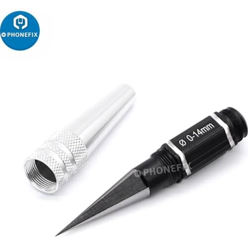 0-14mm Steel Car Shell Hole Opener Titanium-plated Hard Reamer Drill Portable Drill Driver for RC Remote Control Model Cars DIY