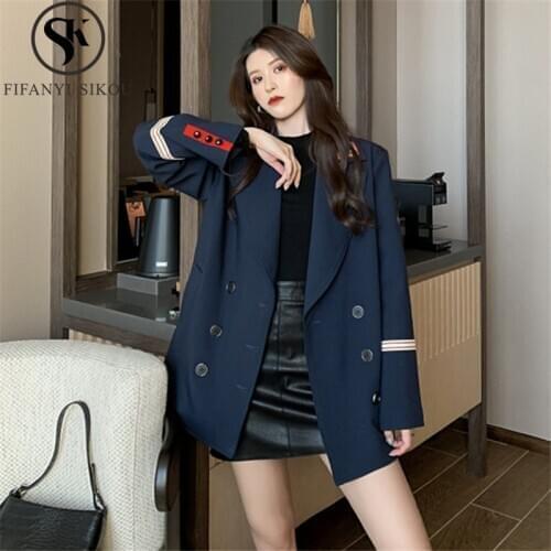 Autumn Winter Women Blazer Korean style Formal Blazers Lady Embroidery Fashion Suit Jackets Coat Female Casual Blazer Jacket