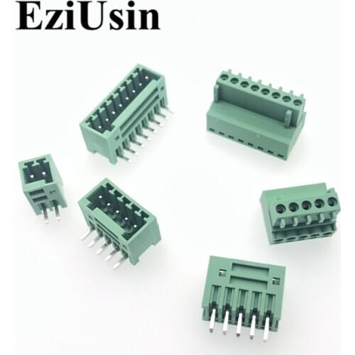 2EDG2.54 2.54mm KF2EDG PCB Screw Terminal Block Connector Plug Pin Header Socket 2/3/4/5/6/7/8/9/10/12p 15EDG