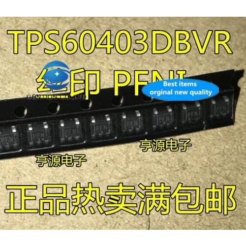 30pcs 100% orginal new real stock TPS60403 TPS60403DBVR PFNI PFN1 SOT23-5 switch voltage regulator