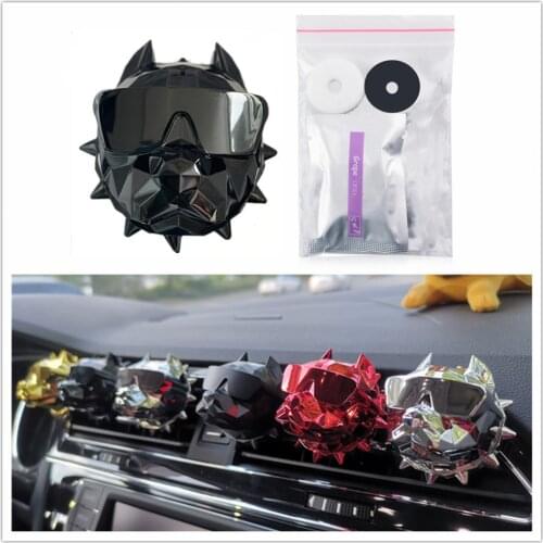 Bulldog Fragrance Car Scents Essential Oil Diffuser Bulldog Air Fresheners Deer Design Car Perfume