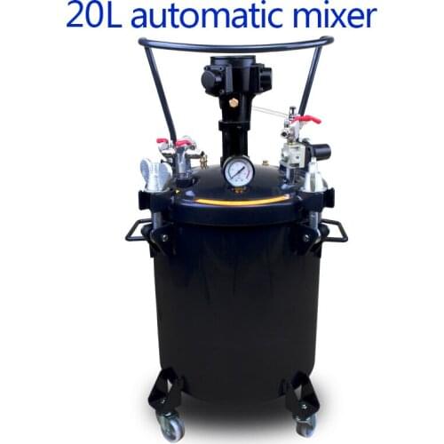 20L Tank Pressure Paint Paint Automatic Mixing Tool Paint Spray Adjustment Tool Anti-Corrosion Durable Pressure Barrel