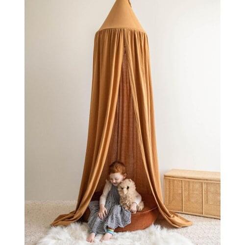 Large Mosquito Net Bed Child Curtain Bed Canopy Hung Dome Canopy Tent Babybett Himmel Baldachin Klamboe Kinderkamer