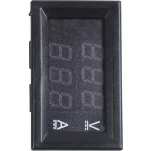 Panel mounted DC digital voltmeter Ammeter 100 V 10 A