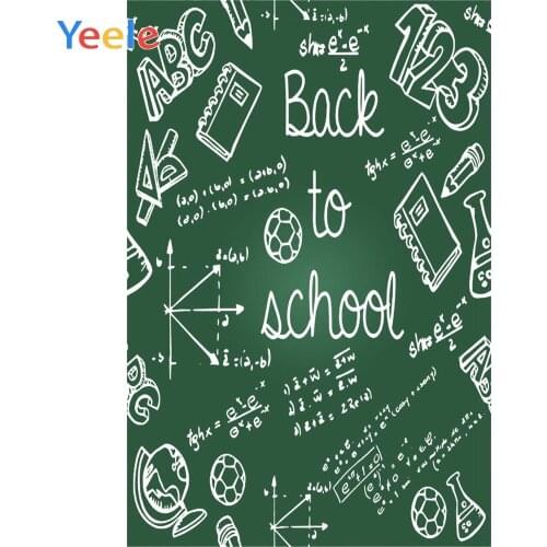Back To School Backdrop Photography Newborn Baby Birthday Photocall Custom Photophone BlackBoard Background For Photo Studio