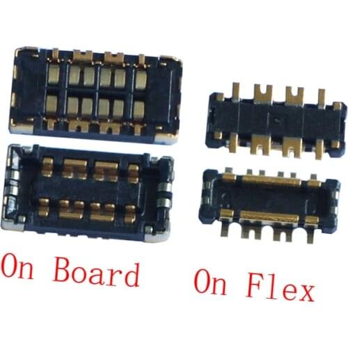 10Pcs FPC Battery Flex Clip Connector For Samsung Galaxy A10S A107 A11 A115 M11 M115 A20S A207 A2070 A21 A215 M01 Core Plug