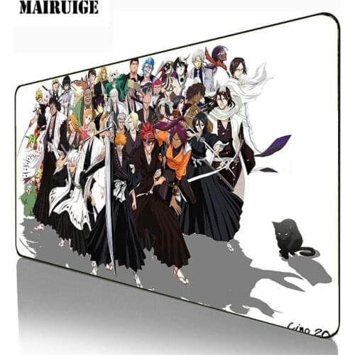 Anime Bleach Gaming HD Print Computer Gamer Pink Mouse Pad Locking Edge 40*90CM Mousepad XXL Keyboard PC Mice Mats Pad for Csgo