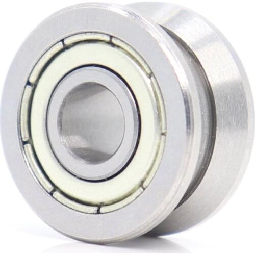 LV202-38 ZZ Bearing Wheel 1PC 15*38*17mm LV Series V Groove Pulley Traces Walking Guide Rail Bearings Roller LV202-38ZZ