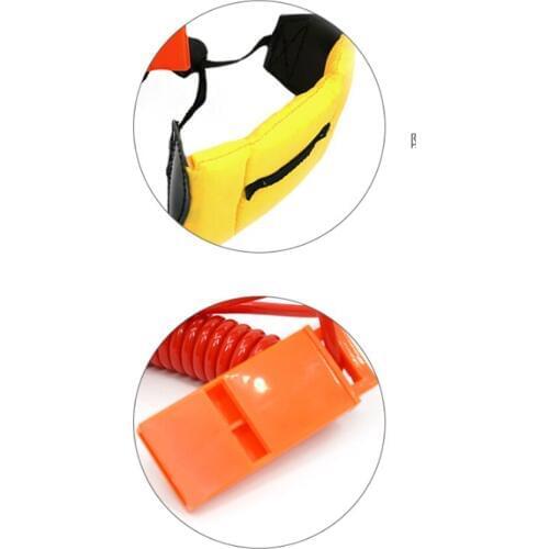 Boat Outboard Engine Kill Stop Switch Safety Tether Cord Lanyard Urgent Stop Switch with Survival Whistle Travel Kits