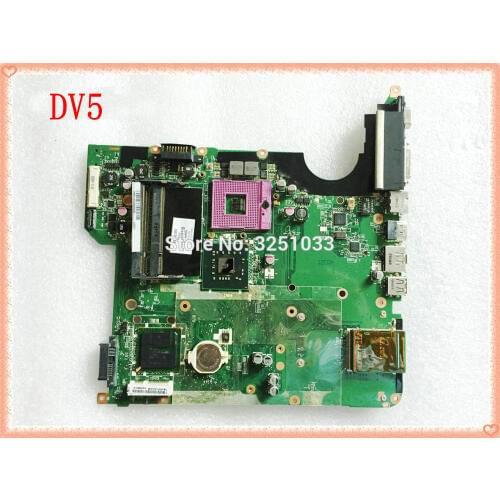 504642-001 for PAVILION DV5-1000 NOTEBOOK PC for hp pavilion DV5 DV5-1000 DV5-1200 laptop motherboard GM45 DDR2 Mainboard