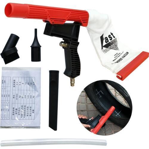 Multifunctional Pneumatic Spray Vacuum Gun Suction Device Cleaning Device Vacuuming Air Powered Fixing Car Tire Tool