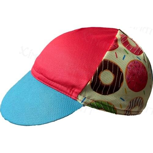 New Summer Cookies Team Bike Women Cycling Cap Blue Pink Polyester Fleece Optional Sports Balaclava Black Bicycle Headdress