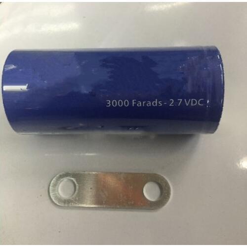 New 6pcs/lot 3000F 2.7V Capacitor 61.3*166mm 2.7V 3000F Super Capacitor