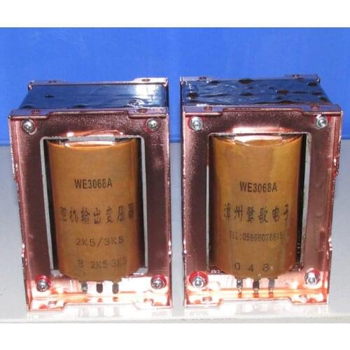 US WE3068 West electric iron core winding single-ended 2.5K/3.5K/4 Euro 8 ohm output transformer