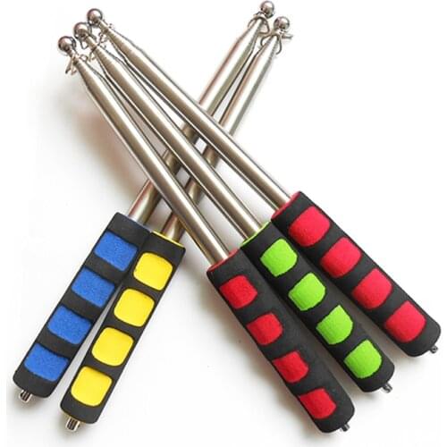 Extensible Flagpole Stainless Steel Stick Rod Tour Guide Banner Flagstaff Flagpoles Adjustable Telescoping Flagpole For Teaching