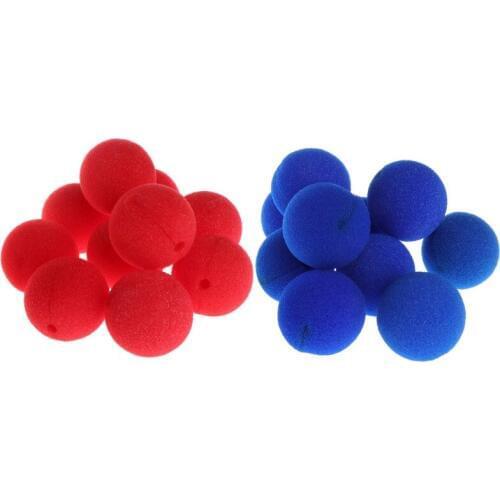 10Pcs Sponge Ball Clown Nose For Christmas Halloween Costume Party DecorationRamadan Festival GiftRamadan Festival Gift