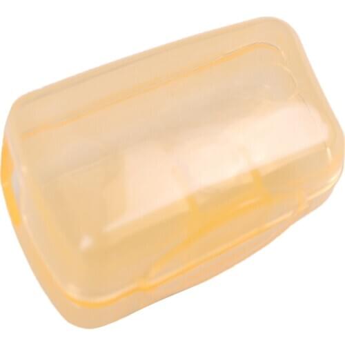 10 Pcs Portable Brushes Cap Cases Covers Toothbrush Holder Home World Tourism Camping (Ran Color)