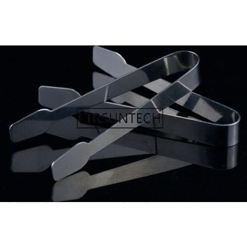 Sugar Tongs Mini Ice Clamp Stainless Steel Coffee Tool Bar Barbecue BBQ Clip Kitchen Accessories 200pcs