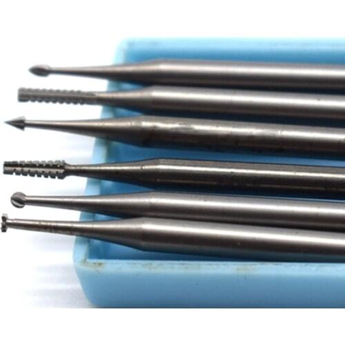 6PCS Steel Burs for Dremel Power Tool Accessories Rotary Bur Rotary Tools Steel Burs Abrasive Tool for Jewelry Making