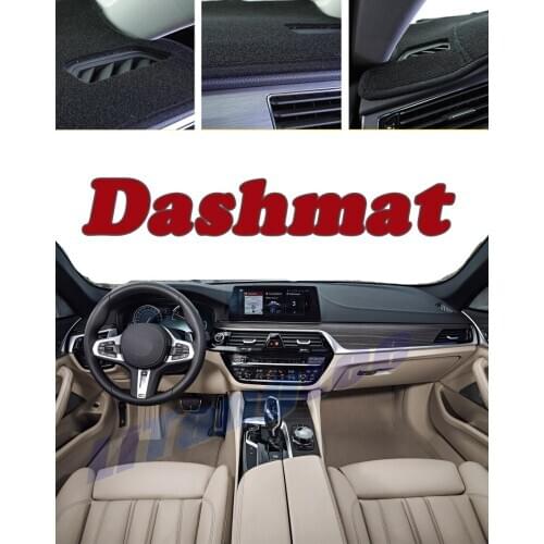 Car DashMat Cover Sun Protection Carpet Anti Slide Pad For BMW 5 G30 G31 G38 2016~2021 Insulated Dash Mat