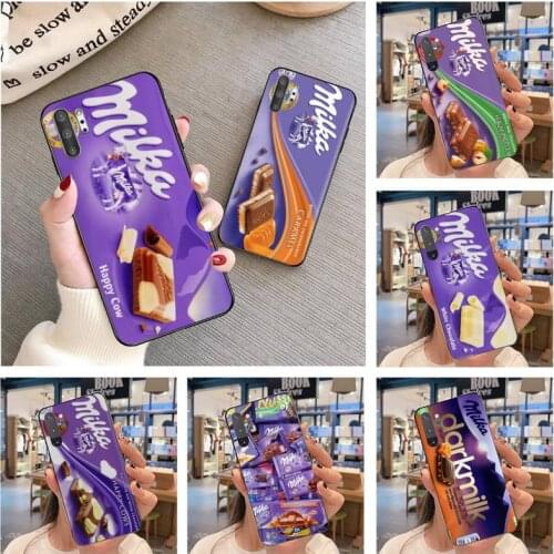 Chocolate Milka Box Phone Case For Samsung Galaxy Note20 ultra 7 8 9 10 Plus lite Samsung M21 M31S M30S M51
