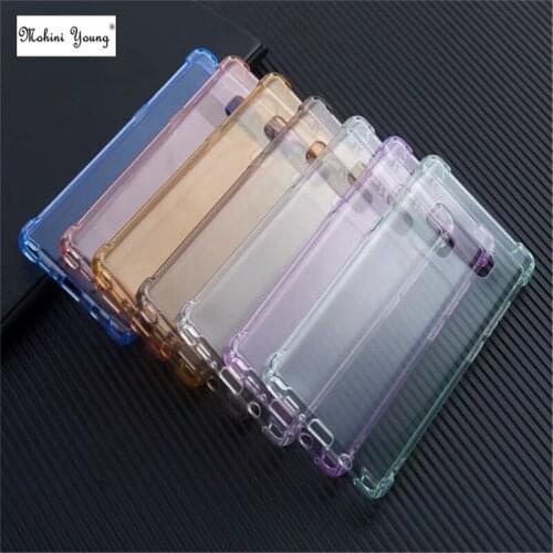 Four Angle Prevention Case For Samsung Galaxy s7 edge s8 s9 plus note 8 Soft Silicon Clear TPU Phone Cover Anti-knock wholesale