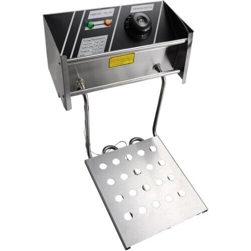 LS-81 2.5KW 60Hz Home Use Horizontal Bar Electric Fryer 110V Silver Gray & Black