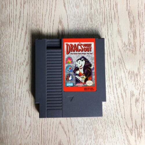Dracs Night Out - 72 pins 8bit game cartridge