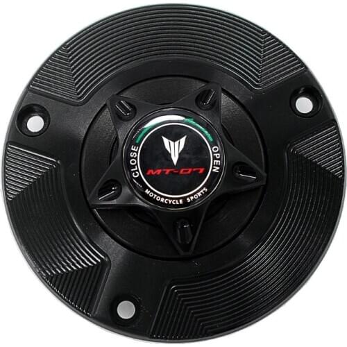 Gas Fuel Tank Cap For YAMAHA MT07 MT-07 TRACER 2014-2019 Motorcycle Quick Release Cover