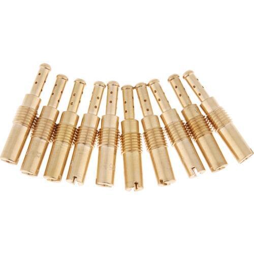 Motorcycle Carburetor 35 38 40 42 45 48 Slow/Pilot Jet Kit for OKO KOSO Carburetor ATV Dirt Bikes 150cc