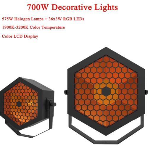 NEW 700W Decorative Lights DJ Disco Sound Activated Laser Projector RGB Stage Lighting effect Lamp Light Music Christmas Party
