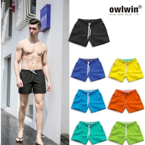 【New store 】 pocket quick drying swimming shorts for men man bathing swimsuit trunks summer beach wear surfing boxer brie