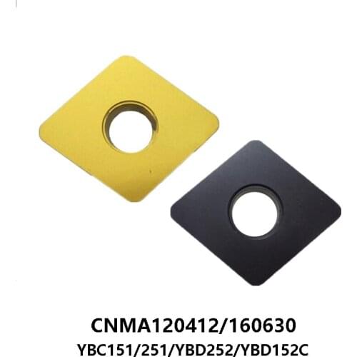 Original CNMA CNMA120412 CNMA160630 YBC151 YBC251 YBD252 YBD152C Carbide Inserts Turning Tool Lathe Cutter Cutting CNC
