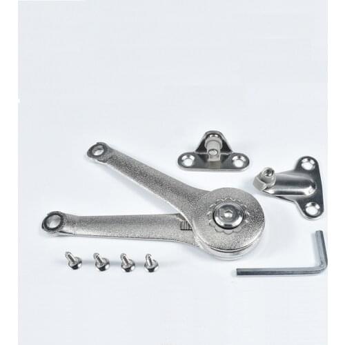 Lid Support Hinges,Heavy Duty Folding Lid Stay Hinges for Kitchen, Wardrobe, Cabinet, Closet, Cupboard 40lb