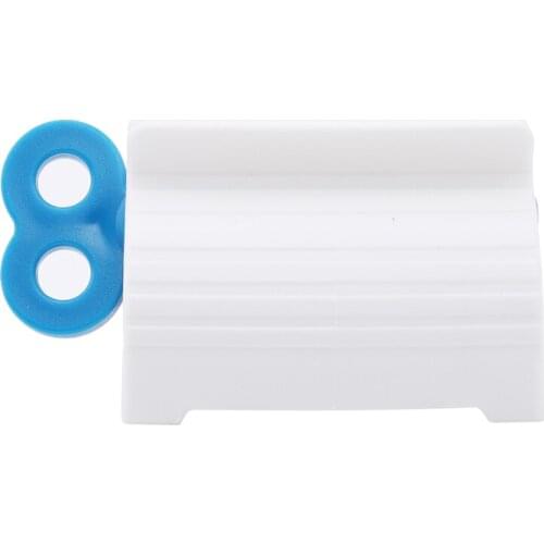 3 Colors Convinient Creative Toothpaste Squeezer Stand Holder Frugal Condensed Rolling Tube Bathroom Accessories