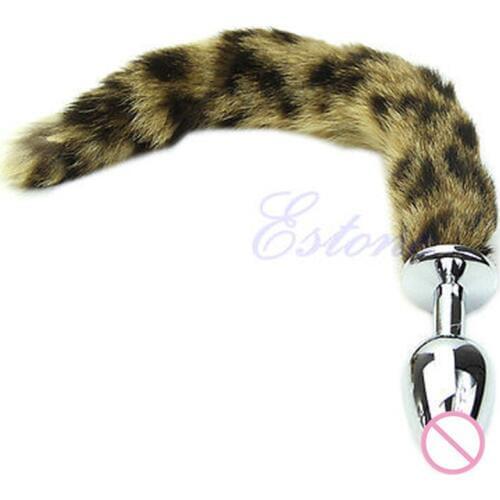 Sexy Romance Sex Funny Adult Love Faux South Raccoon Tail Butt Anal Plug