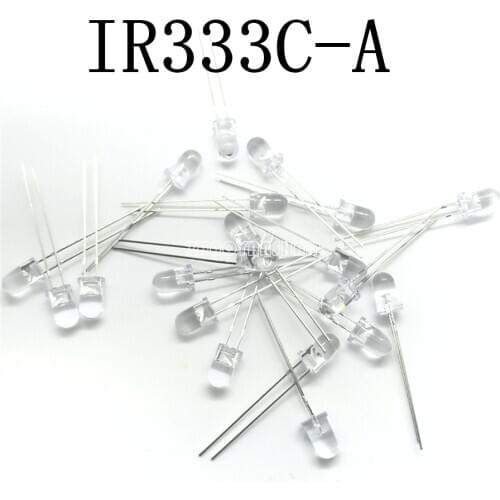 1000pcs X IR333C-A IR333C IR333 5MM Infrared emission tube. 940nm. Infrared emitting diode.Free Shipping