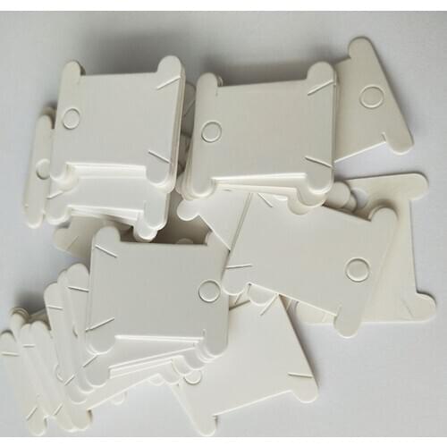 200Pcs Floss Bobbins Organizer Cross Stitch Thread Bobbin DIY Tool Holder Reel