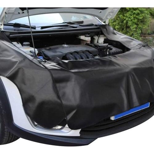 3PCS Auto Repair Fender Cover With Magnet Anti-scratch Dirt-proof Cloth Protective Mat Wing Fender Bonnet For Auto Repairing Pad