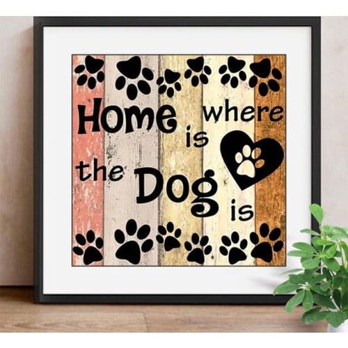 5D Diamond Painting Cartoon Full Square Diamond Embroidery Sale Dog Diamond Mosaic Rhinestone Picture Decor Home Gift