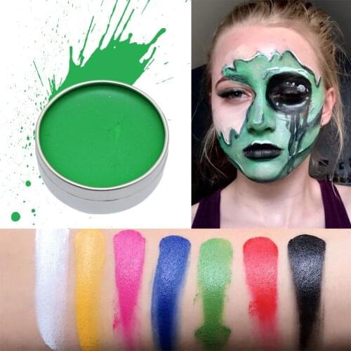 7 Colors Face Painting Body Makeup Non Toxic Safe Water Paint Oil Christmas Halloween Party Tools