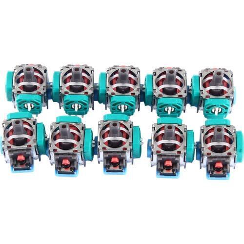 10pc/Lot 3Pin 3D Rocker 3D Analog Joystick Sensor Module Game Console Replacement For PlayStation 4 PS4 Controller PS4 Joysticks