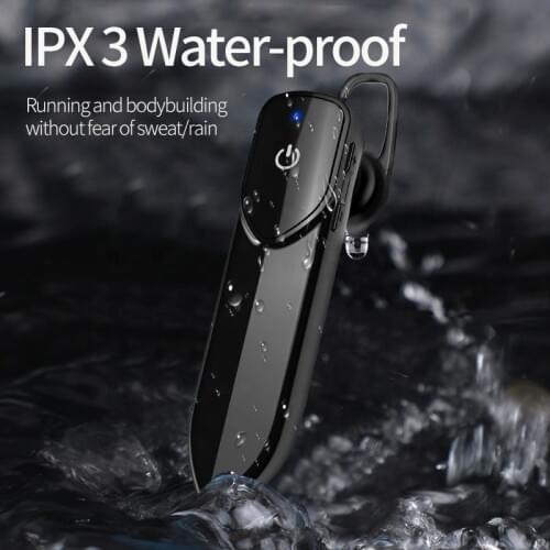 V19 Bluetooth Headphones Wireless Earphones Mini Long standby Business Handsfree Earbuds With Mic Headset Single ear Earpiece