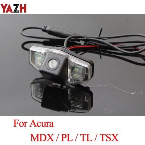YAZH wireless Backup Rear View Reversing Camera For Acura MDX TSX RL TL HD CCD 4 LED Night Vision Wide Angle Car Camera