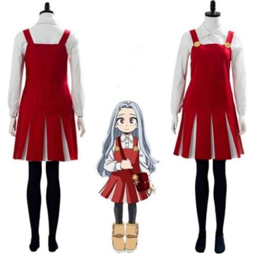 Anime My Hero Academia Season 4 Cosplay Eri Popular Uniform Dress Suit Contains Socks Halloween Carnival Party Costume