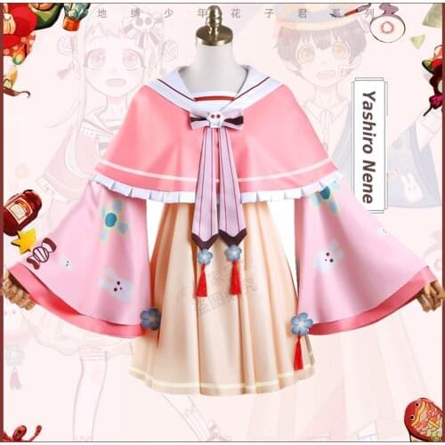 Anime Toilet Bound Jibaku Shounen Yashiro Nene Hanako Kun Cosplay Costume Uniform Outfit Dress Halloween Kimono Costumes NEW
