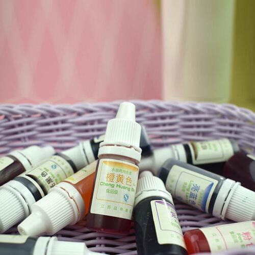 Dyeing Pigment Slime Crystal Mud UV Resin Dyeing Water Oil Dual Use Pigment DIY Craft HFing